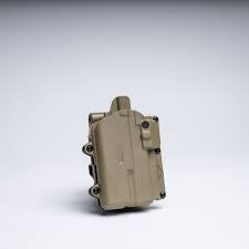 Rapid Force Level 2 Holster - Paddle - Glock 19/19X/19 MOS/23 (Gen 1-4)/44/45/45 MOS - Tan - Left Hand - No Light - No Axon - Bag Packaging