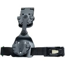 Rapid Force Expansion - Swivel Drop Leg - Black - With Locking Belt Slide - With Taq Strap - Standard Buckle - Bag Packaging ONLY