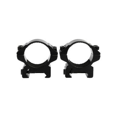30mm Ring Low Black (1 pair)