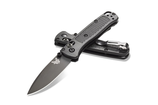 BENCHMADE MINI BUGOUT, AXIS, DROP POINT 533BK-2