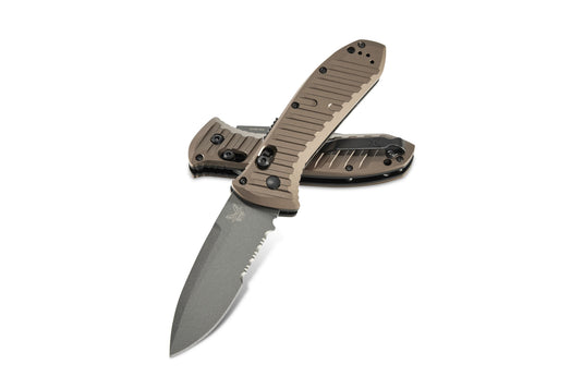 BENCHMADE AUTO PRESIDIO II | DARK EARTH ALUMINUM 5700SGY-1