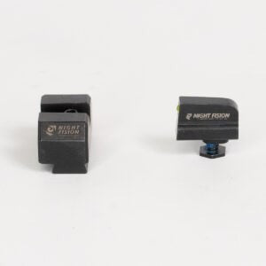 BUIS FOR RMR/HOLOSUN ON GLOCK OR WALTHER PDP-OPTICS READY/DIRECT MILLED SLIDES (Tritium Front Black Rear)