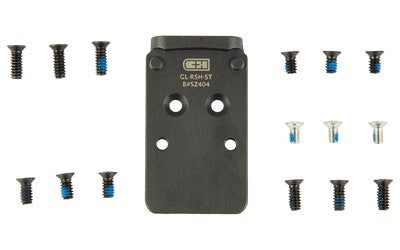 V2 STEEL MIL/LEO Adapter Trijicon RMR / SRO / RCR / Holosun 407C / 507C / 507Comp / 508T / C&H EDC-XL / COMP Fits GLOCK MOS