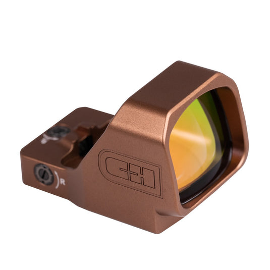 C&H Comp Optic - 2 MOA Red multi-reticle (large window) FLAT DARK EARTH