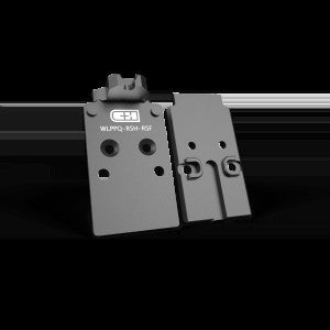 Walther PPQ / Q4 / Q5 to Trijicon RMR / Holosun 407C / 507C / 507Comp / 508T / C&H EDC-XL REAR SIGHT FORWARD