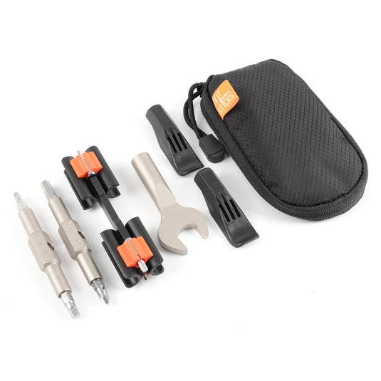 Commuter Kit (Replaceble Sticks, Bracket, 8 Bits, Tire Levers, 15mm Wrench, Case)