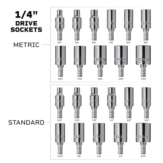 22pc Socket Set