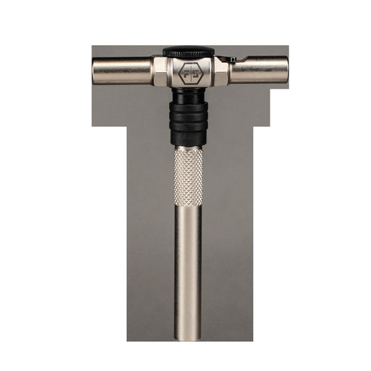 Ratcheting T-Way Wrench with Locking Hex Drive
