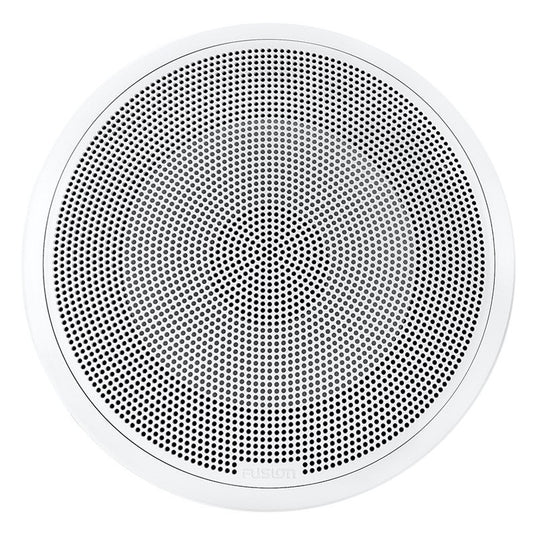Fusion® FM Series Marine Subwoofers, 10" 400-Watt Round White Flush Mount Marine Subwoofer
