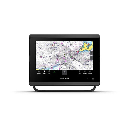 GPSMAP® 723xsv, SideVü, ClearVü and Traditional CHIRP Sonar with Worldwide Basemap