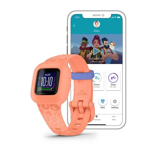 vívofit® jr. 3, Peach Leopard