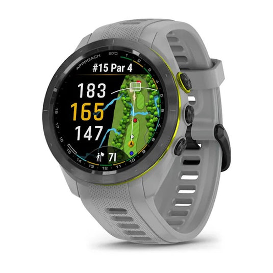 Approach S70 - 42 mm Black Ceramic Bezel with Powder Gray Silicone Band 010-02746-01