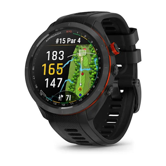 Approach S70 - 47 mm Black Ceramic Bezel with Black Silicone Band 010-02746-02
