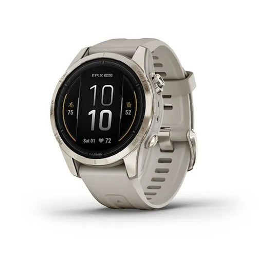 epix Pro (Gen 2), 42mm, Sapphire, Soft Gold Steel, Light Sand
