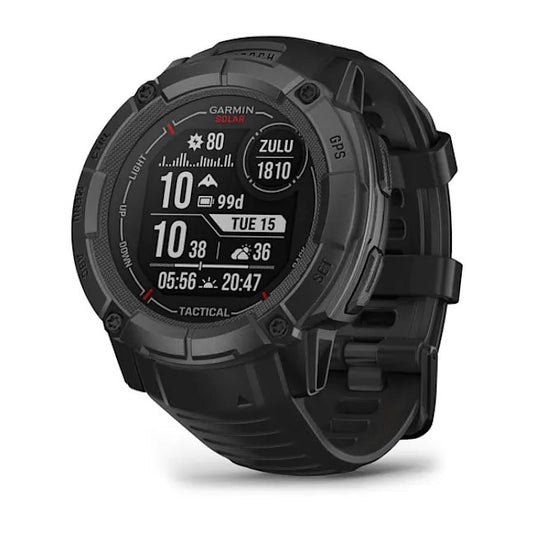Instinct 2X, Solar, Tactical Edition, Black
