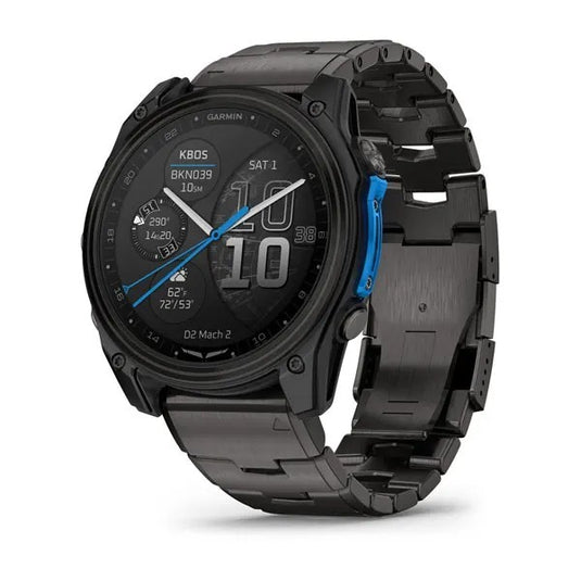 D2™ Mach 2 – 51 mm, Carbon Gray DLC Titanium with Vented Titanium Bracelet