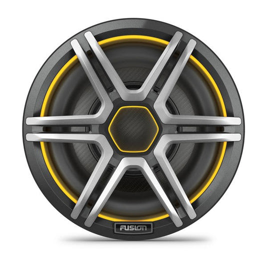 Fusion Apollo™ Subwoofer, 10" LED Marine Subwoofer with Sports Gray Grille