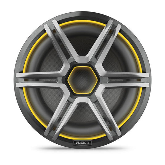 Fusion Apollo™ Subwoofer, 12" LED Marine Subwoofer with Sports Gray Grille