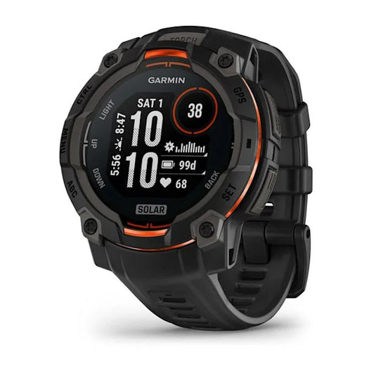 Instinct 3 – 45 mm, Solar, Black with Black Band 010-02934-00