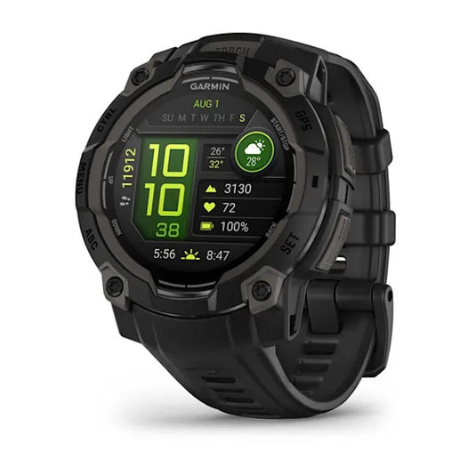 Instinct 3 – 45 mm, AMOLED, Black with Black Band 010-02936-00