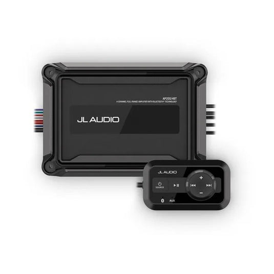 JL Audio® AP Amplifier with Bluetooth® Technology, 4 Channel Compact Marine Amplifier