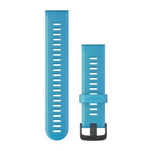 Forerunner® Watch Bands (22 mm), Blue with Slate Hardware