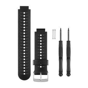 Black and Gray Silicone Watch Band
