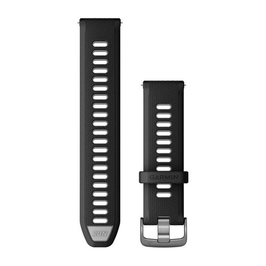 Quick Release Bands (22 mm), Black/Powder Gray with Slate Hardware
