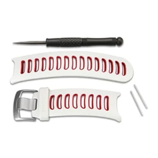 White/Red Watch Band
