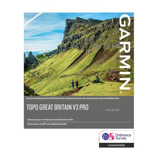 microSD™/SD™ card: TOPO Great Britain v3 PRO 1:25K