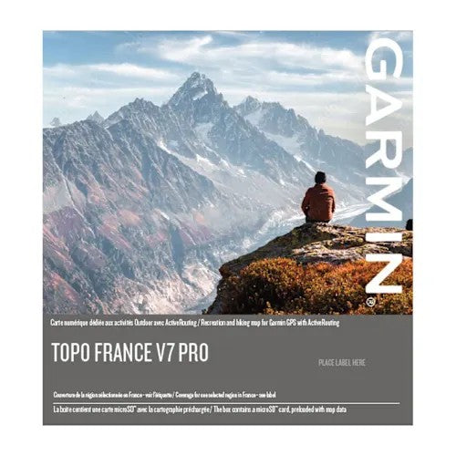 microSD™/SD™ card: TOPO France v7 PRO, All of France & DROMCOM