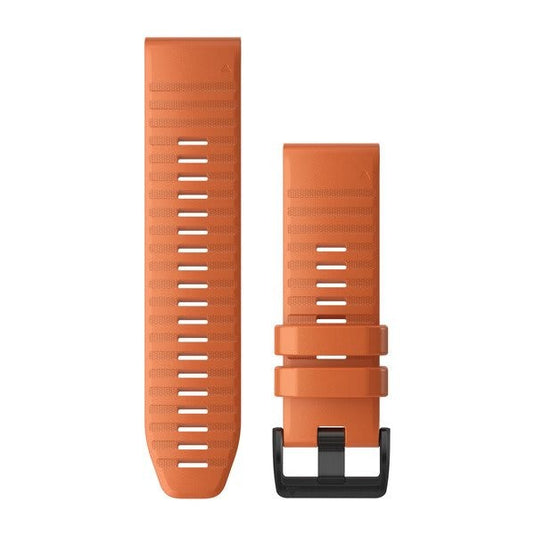QuickFit® 26 Watch Bands, Ember Orange Silicone