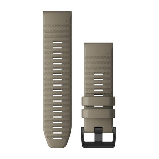 QuickFit® 26 Watch Bands, Dark Sandstone Silicone
