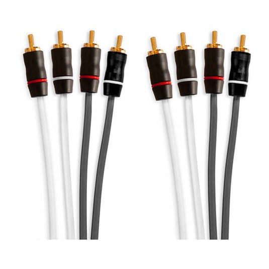 Fusion® RCA Cables, 4 Channel, 6 ft Cable