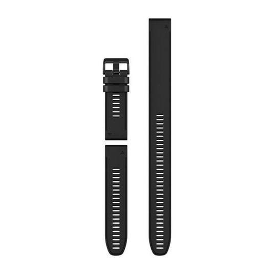 QuickFit® 26 Watch Bands, Black Silicone (3-piece Dive Set)