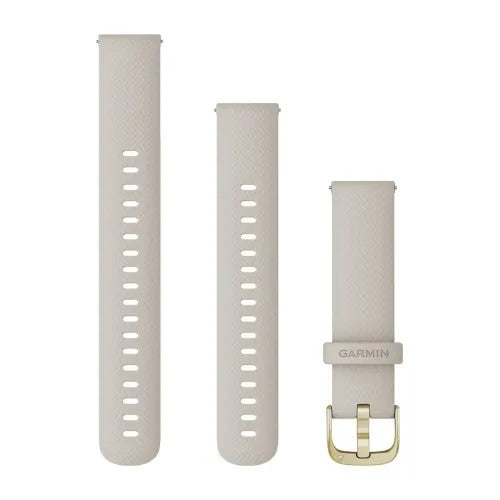 Quick Release Bands (18 mm), Light Sand with Light Gold Hardware
