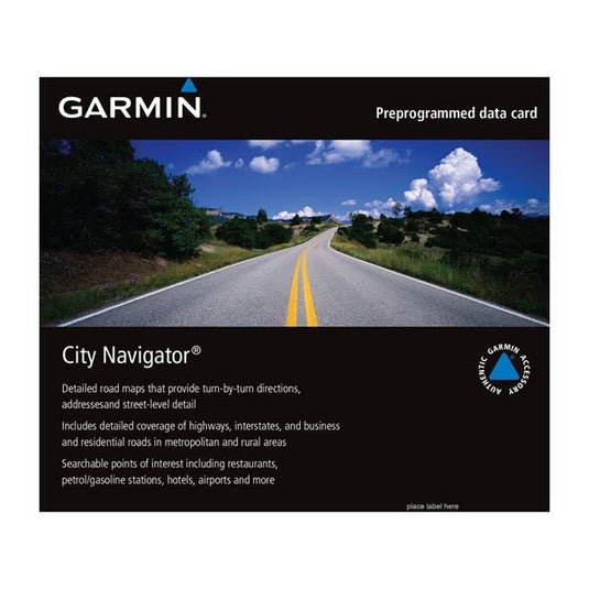 microSD™/SD™ card: City Navigator® East & West Africa NTU