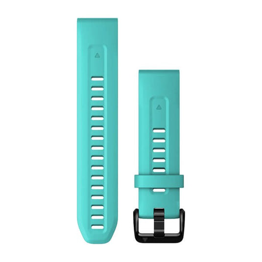 QuickFit® 20 Watch Bands, Aqua Silicone