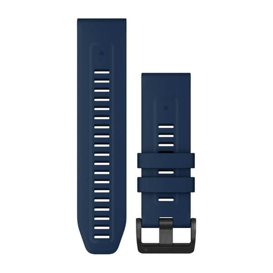 QuickFit® 26 Watch Bands, Captain Blue Silicone