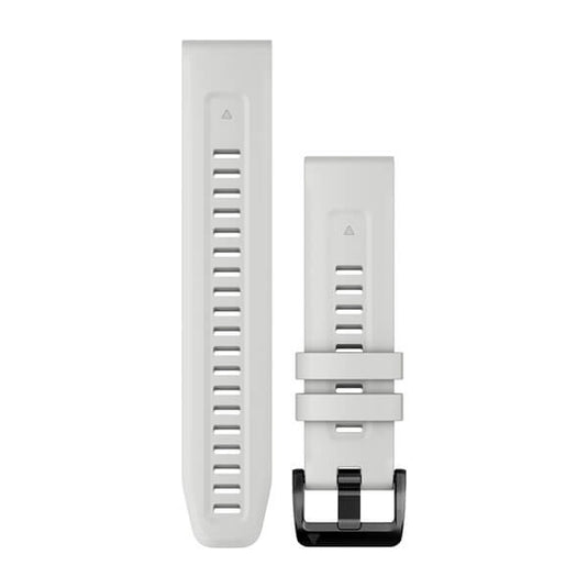 QuickFit® 22 Watch Bands, Carrera White Silicone