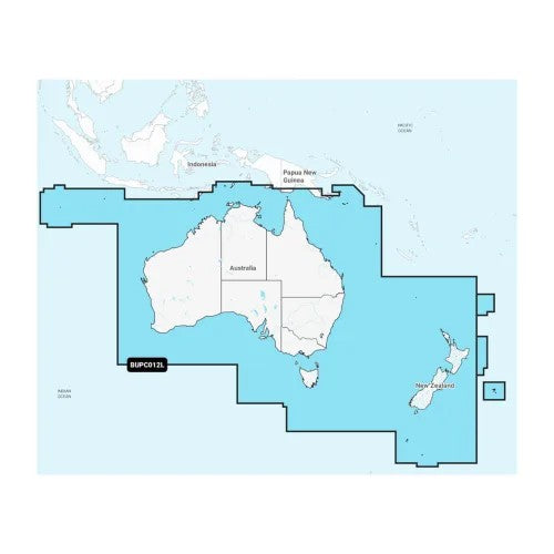 Garmin Navionics+™ Australia & New Zealand Built-in Update, microSD™/SD™ and One-year Subscription, BUPC012L