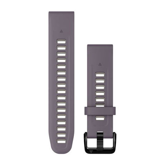 QuickFit® 20 Watch Bands, Deep Orchid/Light Sand Silicone