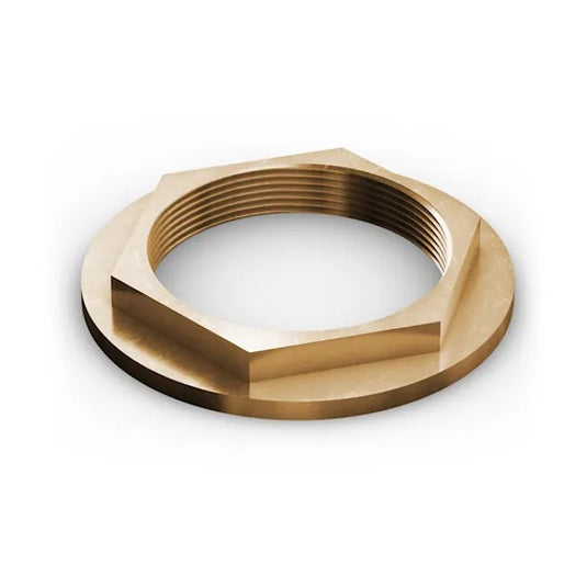 Bronze Transducer Jam Nut for GT12M-THF Transducer