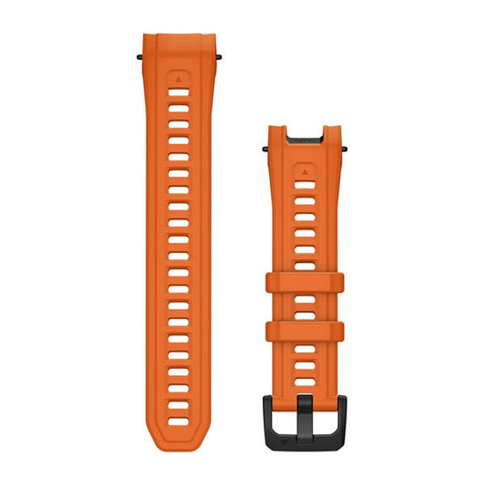 22 mm Watch Bands (Instinct® 3 – 45 mm), Ember Orange Silicone