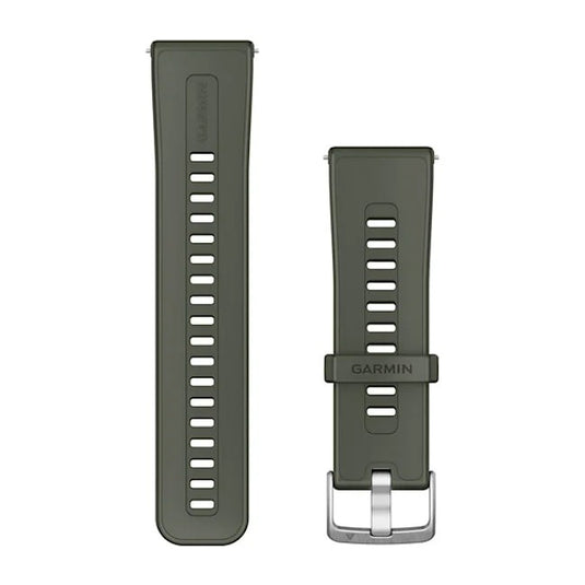 Quick Release Bands (24 mm), Moss Silicone