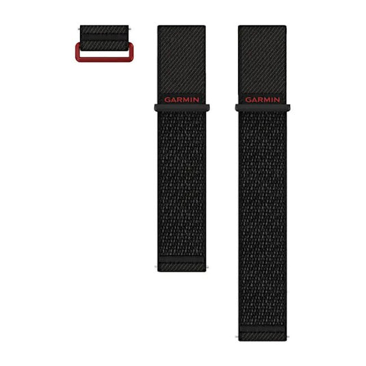 Quick Release Bands (24 mm), Black ComfortFit Nylon