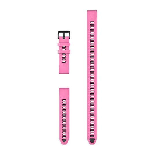 QuickFit® 20 Watch Bands, Pink Aurora Silicone (3-piece Dive Set)