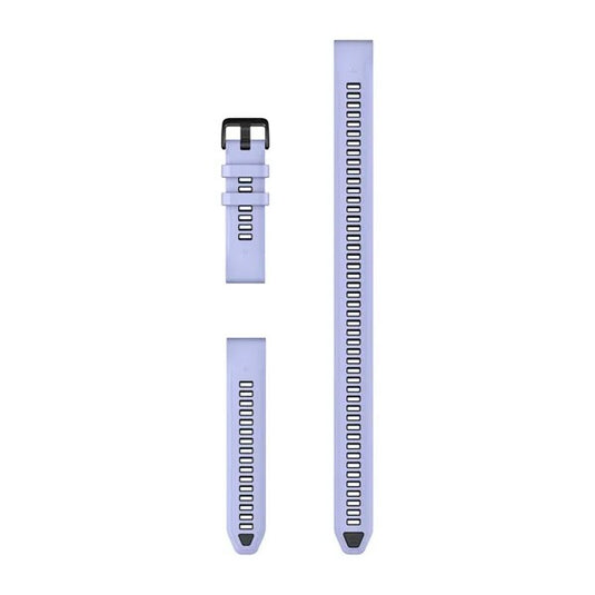 QuickFit® 20 Watch Bands, Blueberry Silicone (3-piece Dive Set)