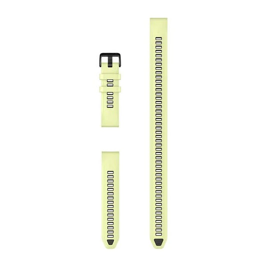 QuickFit® 20 Watch Bands, Citron Silicone (3-piece Dive Set)