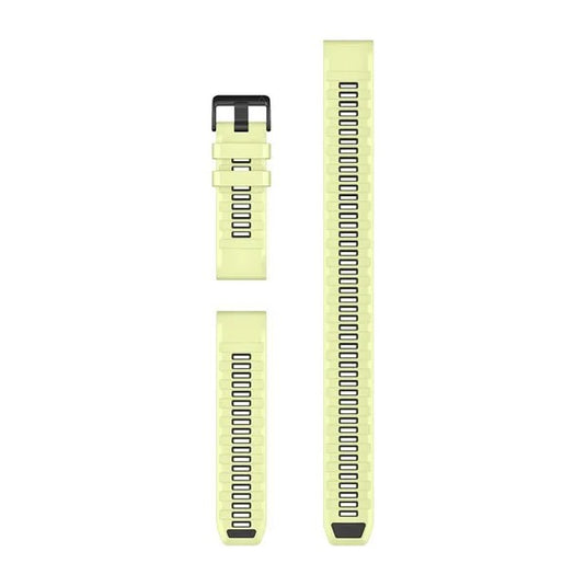 QuickFit® 26 Watch Bands, Citron Silicone (3-piece Dive Set)